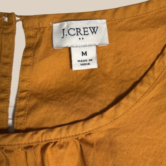 J. Crew Women’s Amber Blouse Flutter Pink Floral Embroidered Sleeve Cutouts SZ M - Picture 4 of 6